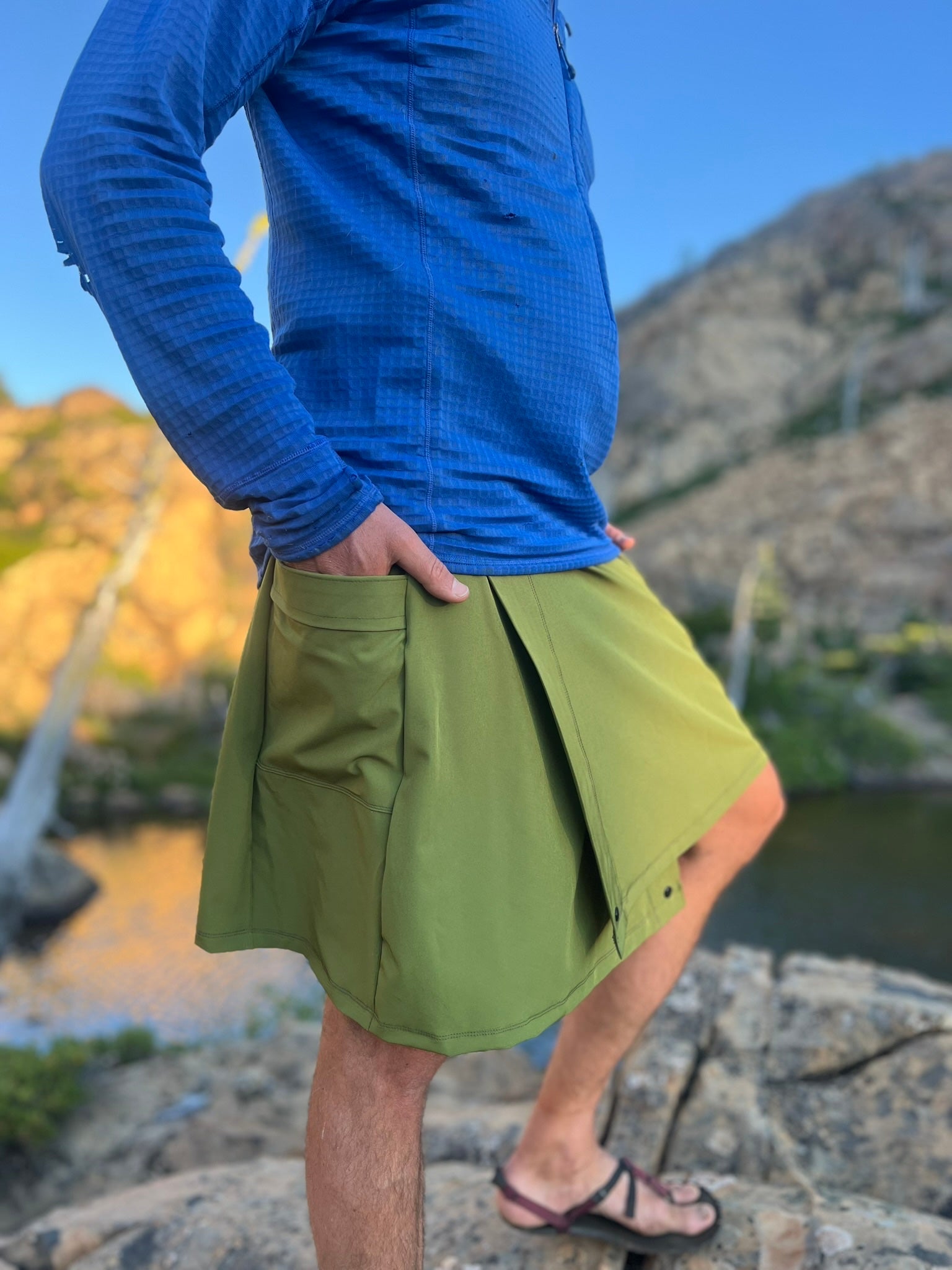 Adventure Kilt – Unisex Kilt with Pockets for Hiking & Travel