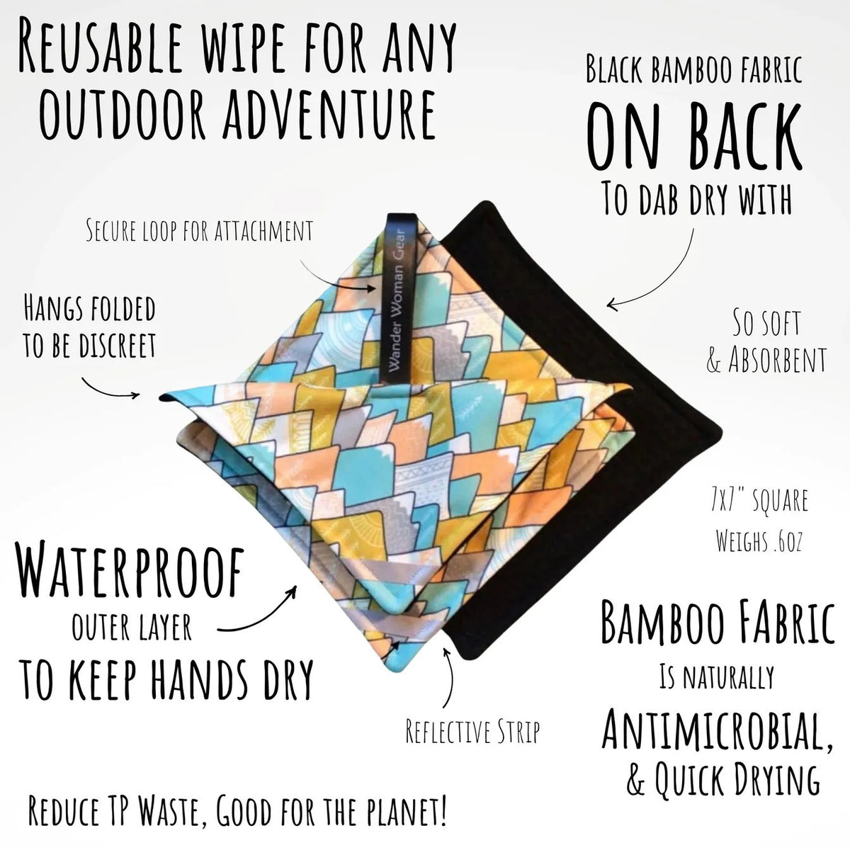 Using A Pee Rag Wander Woman Gear – Shop All Reusable Wipes & Gear – Purple Rain ...
